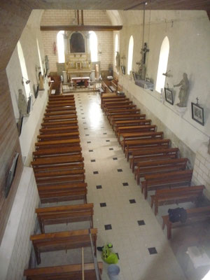 Intérieur de l’Église Saint Antoine Ermite 2016
