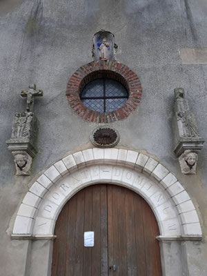 Portail de l'Eglise Saint Antoine 2017