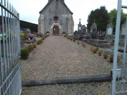 Entrée du cimetière 2016