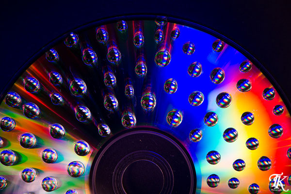 Psychedelic CD Lightpainting