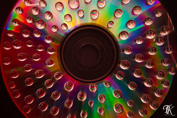 Psychedelic CD Lightpainting