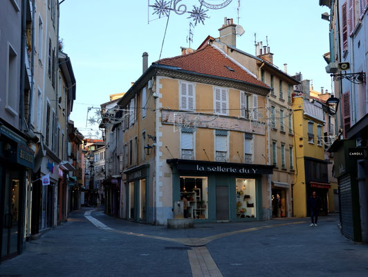 Sehenswürdigkeiten Gap: Enge Gassen führen durch die Altstadt von Gap.