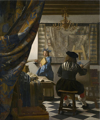 60 -Vermeer l'atelier