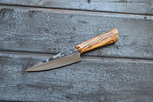 Cuisine #809, Universel C125U & bouleau madré stabilisé, 130mm