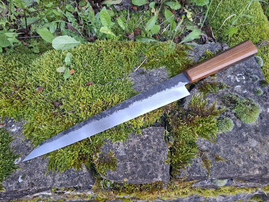 Cuisine #879, sujihiki 135Cr3 & palissandre de Santos, 285mm