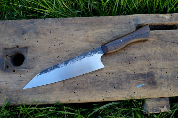 Cuisine #605, gyuto 135Cr3 & ziricote, 210mm