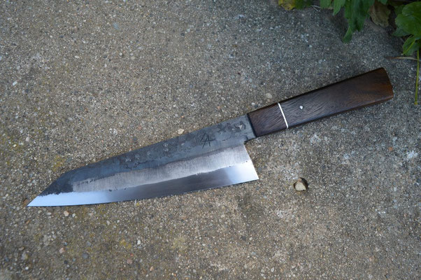 Cuisine #705, gyuto S grind 135Cr3 & acacia d'Afrique, 200mm