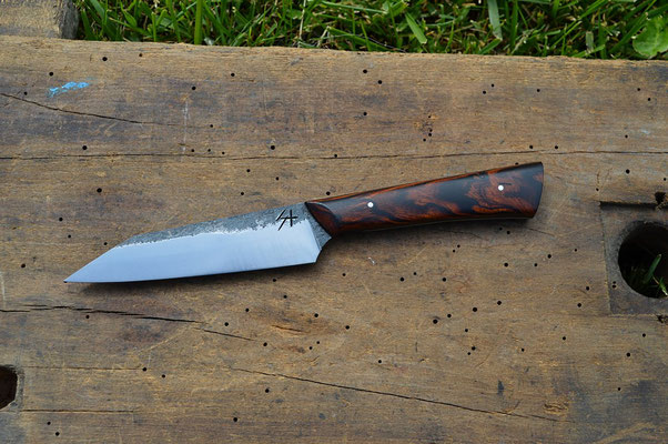 Cuisine #536, Universel japonais 135Cr3 & bois de fer, 120mm