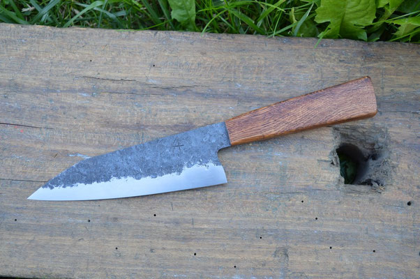 Cuisine #755, Bunka 135Cr3 & chêne, 170mm
