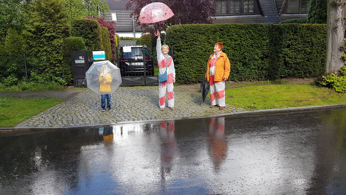 Glückliche Poller