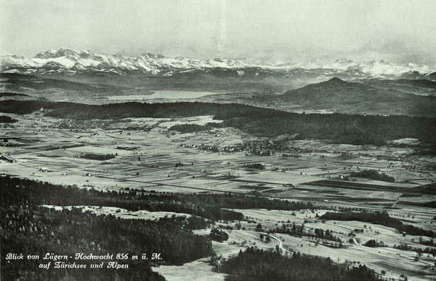 Das Furttal im Jahre 1932::Aufnahme Photoglob-Wehrli AG, Zürich::Regan Zunftblatt 1971::S.18/19