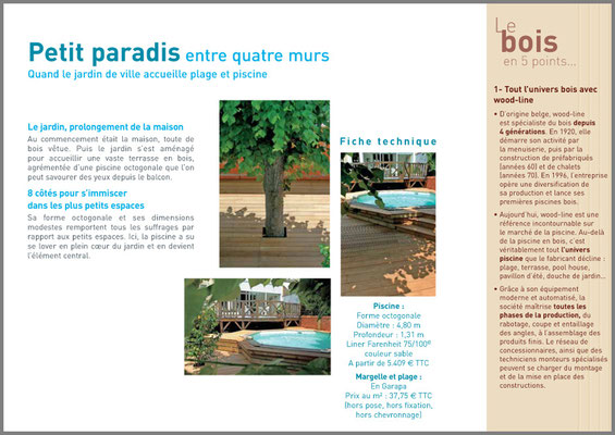Piscines Wood-Line