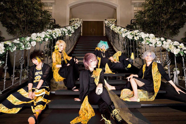 August 2017; von links nach rechts: LiN, Haku, Yui, Shiina Mio, Sana