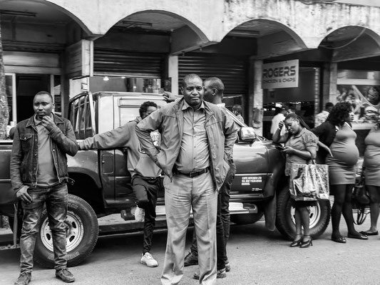 Straßenszene Nairobi