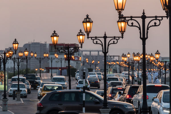 Muscat am Abend