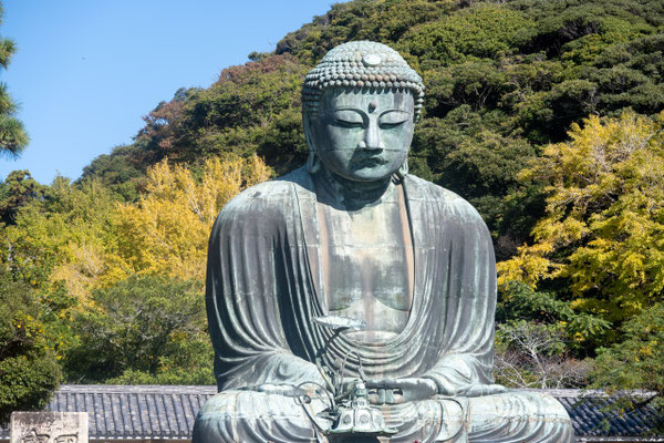 Die berühmte Buddha-Statue
