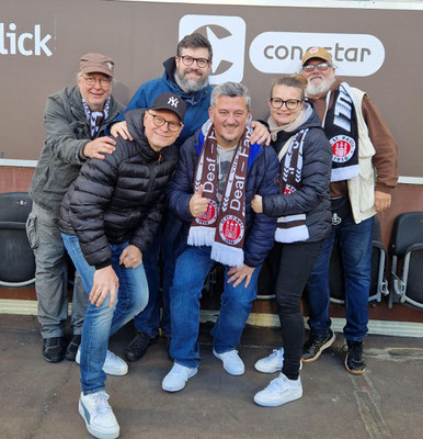 Markus W., Torsten, Gregor, Danny, Irina und Ronald