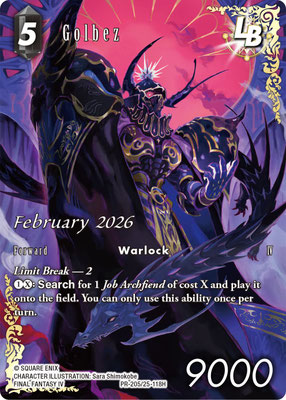 Golbez 25-118H | PR-205