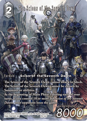 The Scions of the Seventh Dawn PR-150 | Original