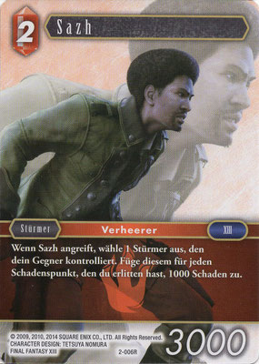 Sazh 2-006R | PR-007