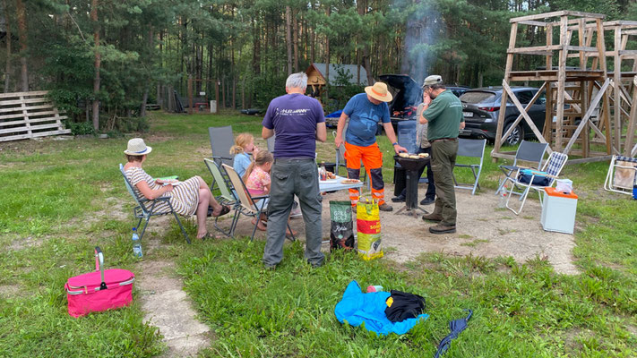 Am Picknickplatz.|Foto: Monty Erselius 2025, NSG Marienfließ