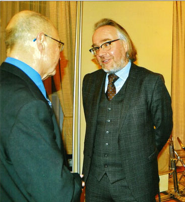 Vorsitzender des Forum Bayern-Polen Dr. W.B. Kießel mit Generalkonsul Andrzej Osiak