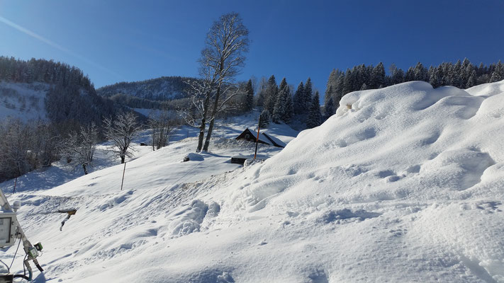 Skifahren Talabfahrt Bürserberg