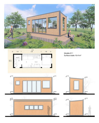 studio de jardin plan