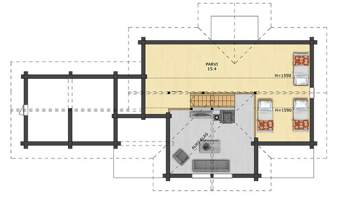 Plan mezanine 