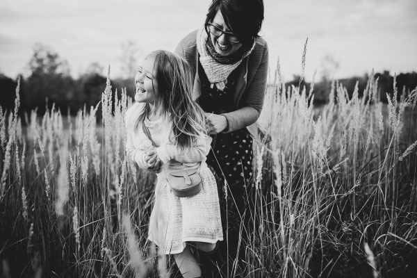 Mama und Tochter