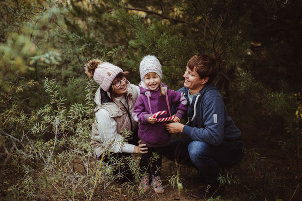 Familienshooting im Winter