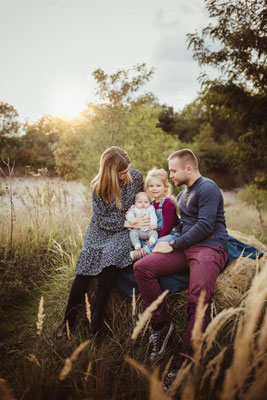 Familie beim Familienshooting