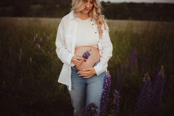Mama mit Babybauch