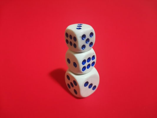 des dés : addiction aux jeux