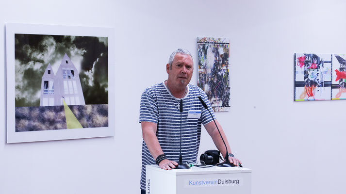 1. Vorsitzender des Duisburger Kunstvereins Ralf Buchholz