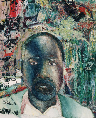 Porträt von EL.  Öl/Lwd  50 x 60cm  1991