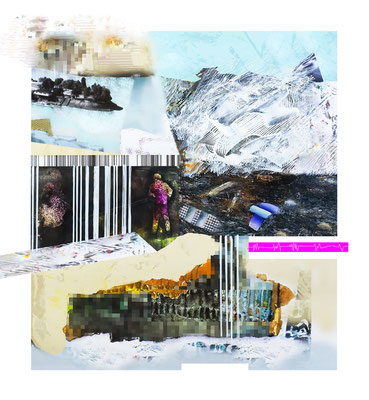 Zugangsformatierung II Diasec 91,5x100cm 2022