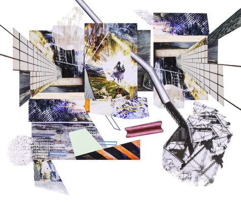 Lost in space Diasec  80x95 cm 2022-2024 (Fotografie)