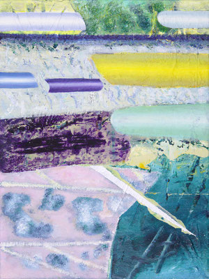 Training ground II Acryl / Lwd. 30 x 40 cm 2024