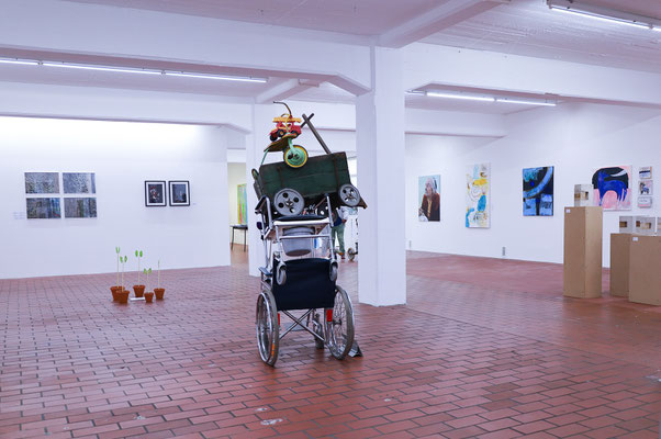 auf dem Boden Angela Schäfer - Pit Bohne - Martin Schmitz