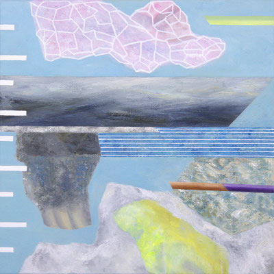 Spitzbergen I Acryl / Lwd. 50 x 50 cm 2025