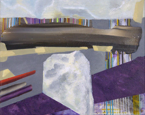 Camouflaged area VII Acryl / Lwd. Foto  30 x 24 cm 2024