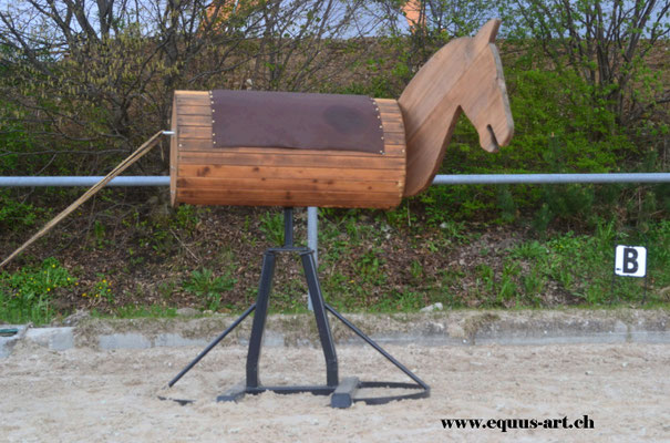 Das bewegliche Holzpferd - Horse-Balance, Sonja Ruffieux