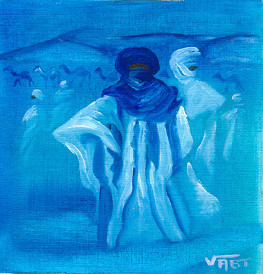 artiste peintre tableau huile petit format cadeau