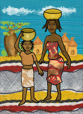 illustration jeunesse Afrique 
