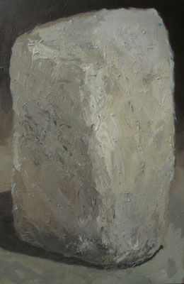 Witte steen - 2012 - 66 x 100cm - oil on canvas