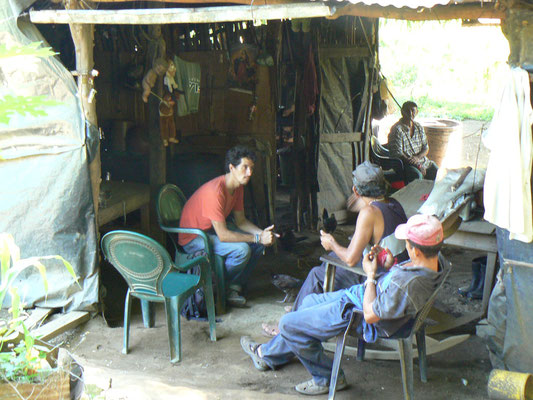 Isla Ometepe - chez le beau pere de Chico Mora