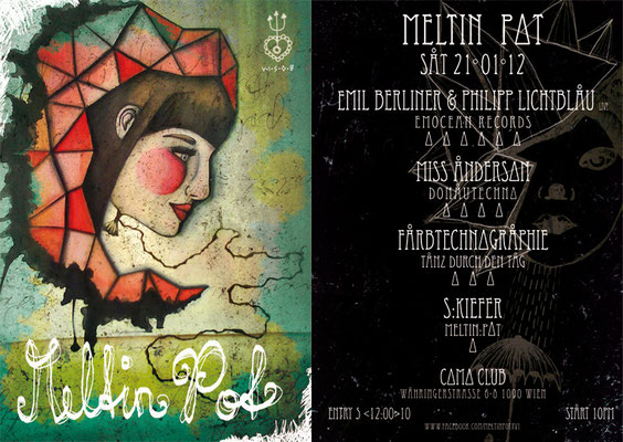 flyerdesign by visob* meltin pot * jan 2012