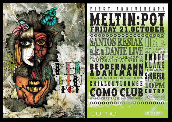 flyerdesign by visob* meltin pot * oct 2011