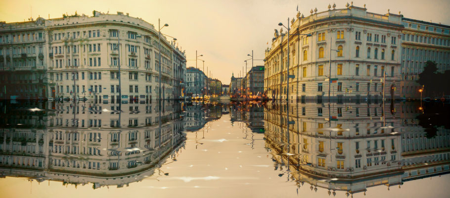 Schwarzenbergplatz im Venedig Stil